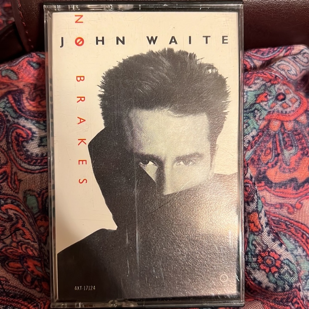 John Waite “No Brakes” cassette tape